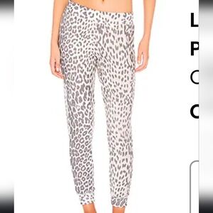 CHASER animal print jogger sz M